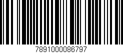 Código de barras (EAN, GTIN, SKU, ISBN): '7891000086797'