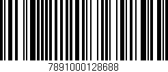 Código de barras (EAN, GTIN, SKU, ISBN): '7891000128688'