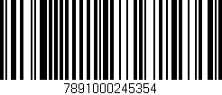 Código de barras (EAN, GTIN, SKU, ISBN): '7891000245354'