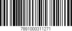 Código de barras (EAN, GTIN, SKU, ISBN): '7891000311271'
