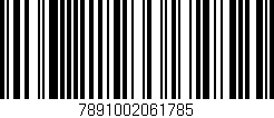 Código de barras (EAN, GTIN, SKU, ISBN): '7891002061785'