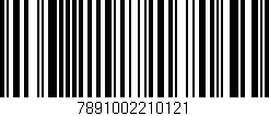 Código de barras (EAN, GTIN, SKU, ISBN): '7891002210121'