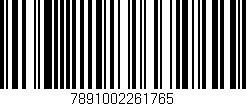 Código de barras (EAN, GTIN, SKU, ISBN): '7891002261765'