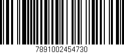 Código de barras (EAN, GTIN, SKU, ISBN): '7891002454730'