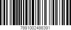Código de barras (EAN, GTIN, SKU, ISBN): '7891002488391'