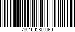 Código de barras (EAN, GTIN, SKU, ISBN): '7891002609369'