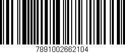 Código de barras (EAN, GTIN, SKU, ISBN): '7891002662104'
