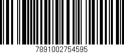 Código de barras (EAN, GTIN, SKU, ISBN): '7891002754595'