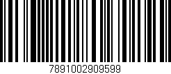 Código de barras (EAN, GTIN, SKU, ISBN): '7891002909599'