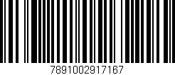 Código de barras (EAN, GTIN, SKU, ISBN): '7891002917167'