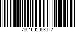 Código de barras (EAN, GTIN, SKU, ISBN): '7891002996377'