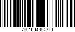 Código de barras (EAN, GTIN, SKU, ISBN): '7891004894770'