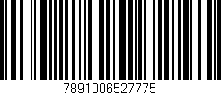 Código de barras (EAN, GTIN, SKU, ISBN): '7891006527775'