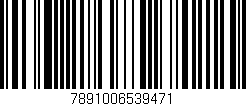 Código de barras (EAN, GTIN, SKU, ISBN): '7891006539471'
