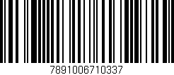 Código de barras (EAN, GTIN, SKU, ISBN): '7891006710337'