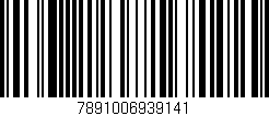 Código de barras (EAN, GTIN, SKU, ISBN): '7891006939141'