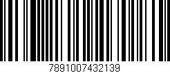 Código de barras (EAN, GTIN, SKU, ISBN): '7891007432139'
