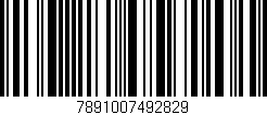 Código de barras (EAN, GTIN, SKU, ISBN): '7891007492829'