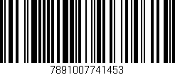 Código de barras (EAN, GTIN, SKU, ISBN): '7891007741453'