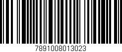Código de barras (EAN, GTIN, SKU, ISBN): '7891008013023'