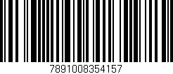 Código de barras (EAN, GTIN, SKU, ISBN): '7891008354157'