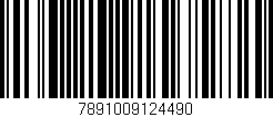 Código de barras (EAN, GTIN, SKU, ISBN): '7891009124490'