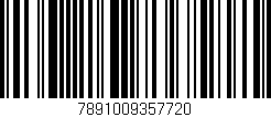 Código de barras (EAN, GTIN, SKU, ISBN): '7891009357720'