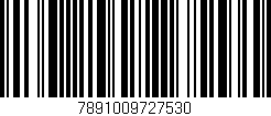 Código de barras (EAN, GTIN, SKU, ISBN): '7891009727530'