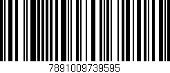 Código de barras (EAN, GTIN, SKU, ISBN): '7891009739595'