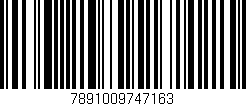 Código de barras (EAN, GTIN, SKU, ISBN): '7891009747163'