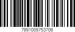 Código de barras (EAN, GTIN, SKU, ISBN): '7891009753706'