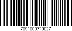 Código de barras (EAN, GTIN, SKU, ISBN): '7891009779027'