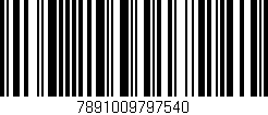 Código de barras (EAN, GTIN, SKU, ISBN): '7891009797540'