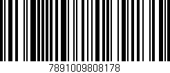 Código de barras (EAN, GTIN, SKU, ISBN): '7891009808178'