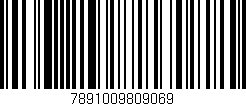 Código de barras (EAN, GTIN, SKU, ISBN): '7891009809069'
