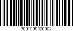 Código de barras (EAN, GTIN, SKU, ISBN): '7891009828084'
