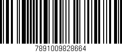 Código de barras (EAN, GTIN, SKU, ISBN): '7891009828664'