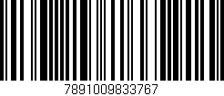 Código de barras (EAN, GTIN, SKU, ISBN): '7891009833767'
