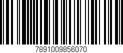 Código de barras (EAN, GTIN, SKU, ISBN): '7891009856070'