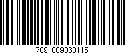 Código de barras (EAN, GTIN, SKU, ISBN): '7891009863115'