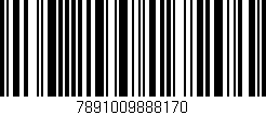 Código de barras (EAN, GTIN, SKU, ISBN): '7891009888170'