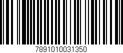 Código de barras (EAN, GTIN, SKU, ISBN): '7891010031350'