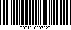 Código de barras (EAN, GTIN, SKU, ISBN): '7891010087722'
