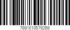Código de barras (EAN, GTIN, SKU, ISBN): '7891010579289'