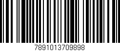 Código de barras (EAN, GTIN, SKU, ISBN): '7891013709898'
