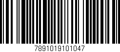 Código de barras (EAN, GTIN, SKU, ISBN): '7891019101047'