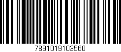Código de barras (EAN, GTIN, SKU, ISBN): '7891019103560'