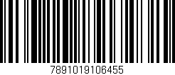 Código de barras (EAN, GTIN, SKU, ISBN): '7891019106455'