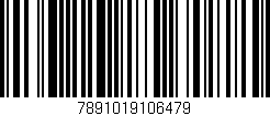 Código de barras (EAN, GTIN, SKU, ISBN): '7891019106479'
