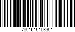 Código de barras (EAN, GTIN, SKU, ISBN): '7891019106691'